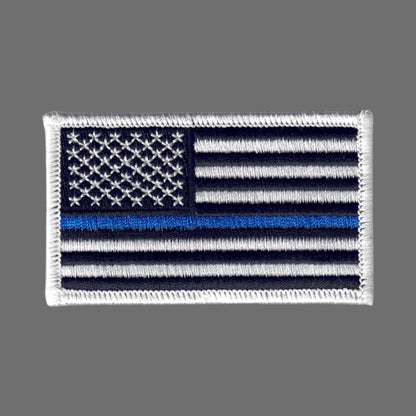 Blue Line US flag Patch - 6834-11