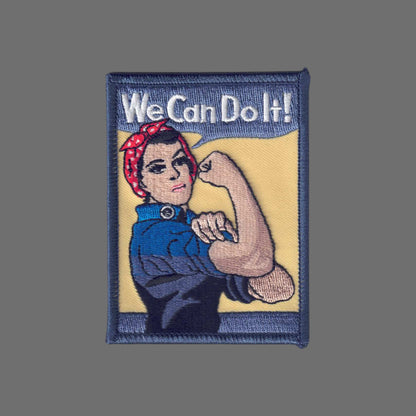 We Can Do It! Rosie the Riveter Patch LG - 6841