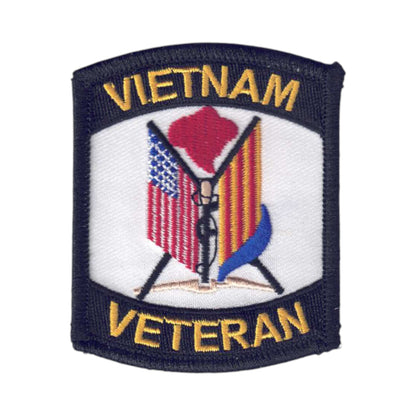 VIETNAM VETERAN 2 Flags Patch - 6850