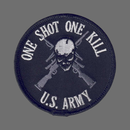 US ARMY ONE SHOT ONE KILL Patch - 6872