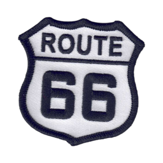 ROUTE 66 White Patch 2.5 Inch - 6876-39