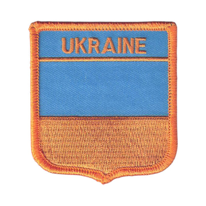 UKRAINE Flag Shield Patch - 7111