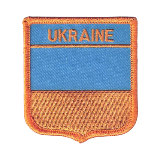 UKRAINE Flag Shield Patch - 7111