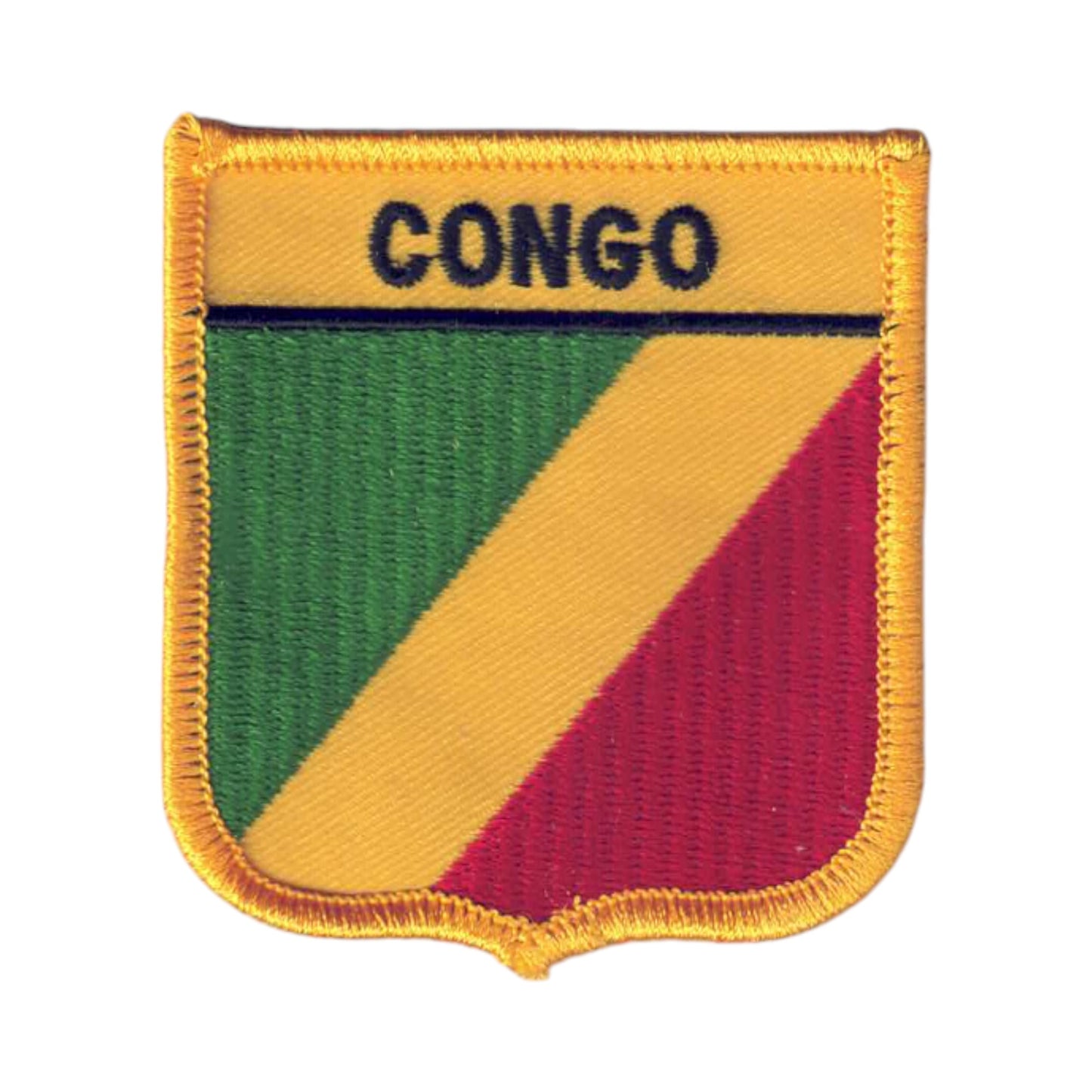 CONGO Flag Shield Patch - 7171