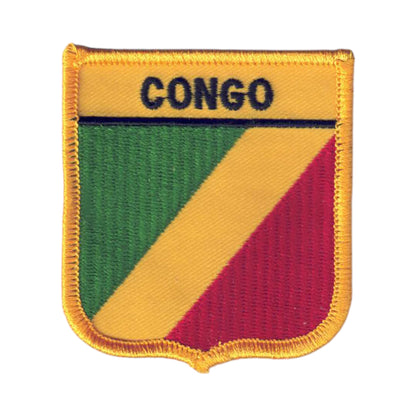 CONGO Flag Shield Patch - 7171