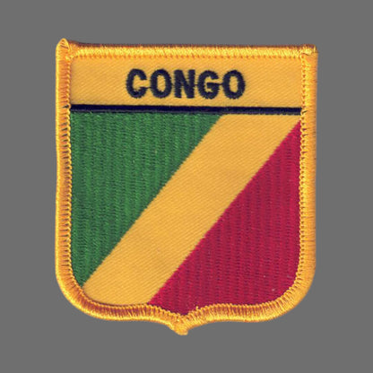 CONGO Flag Shield Patch - 7171