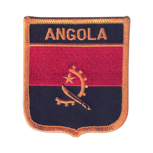 ANGOLA Flag Shield Patch - 7199