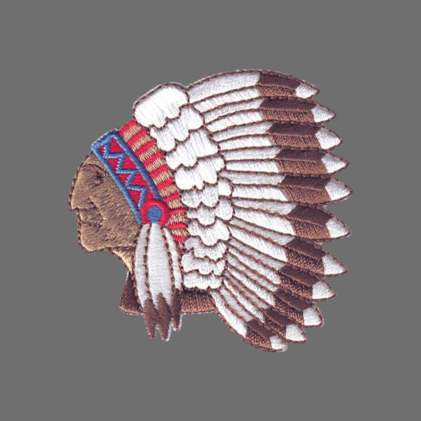 Native American Embroidered Patch - 7210