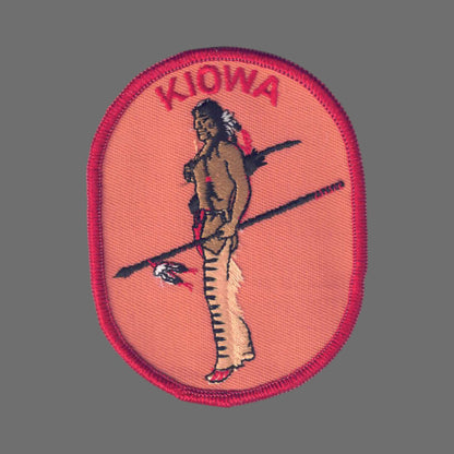 Vintage KIOWA Native American Patch - 7213
