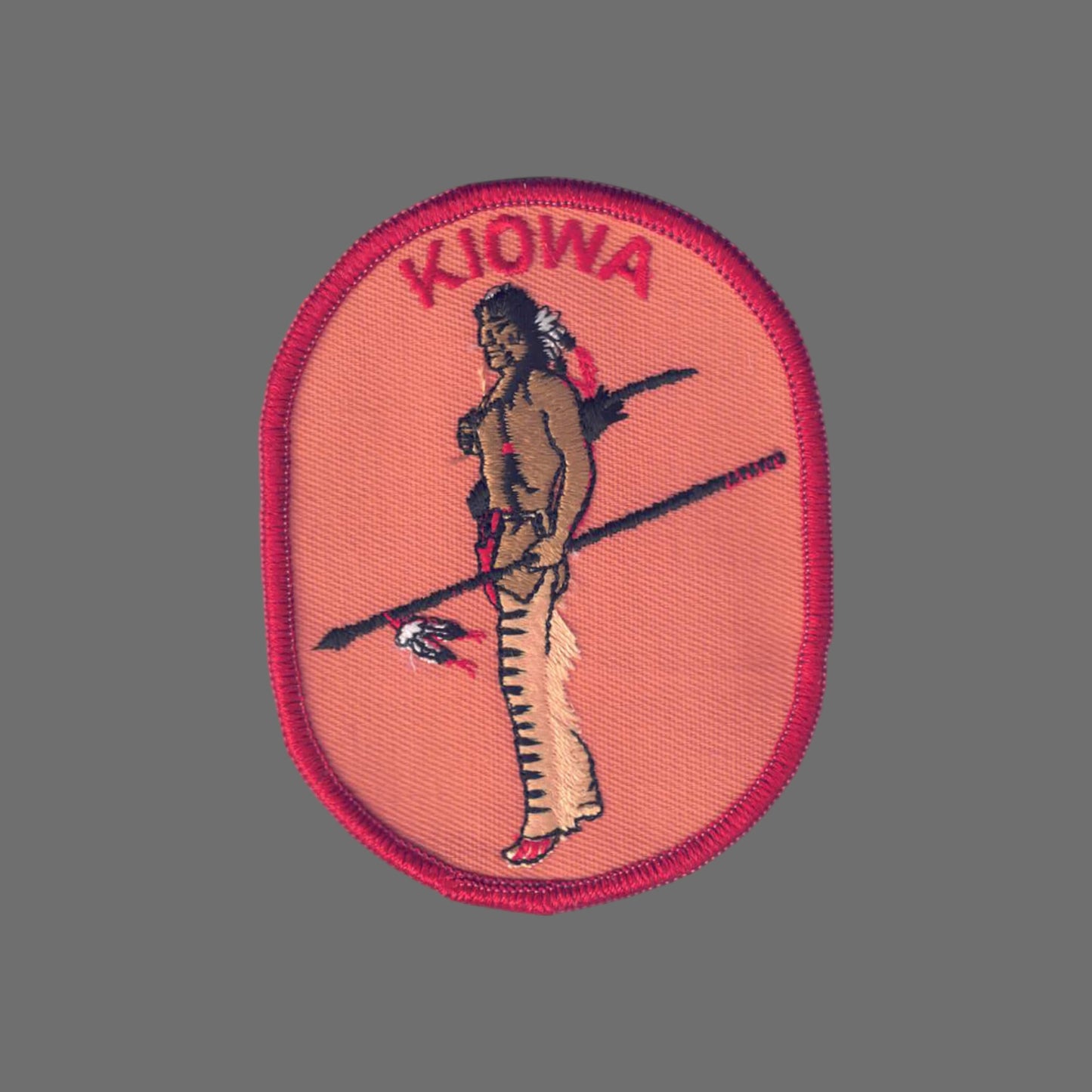Vintage KIOWA Native American Patch - 7213