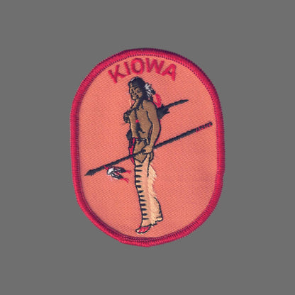 Vintage KIOWA Native American Patch - 7213