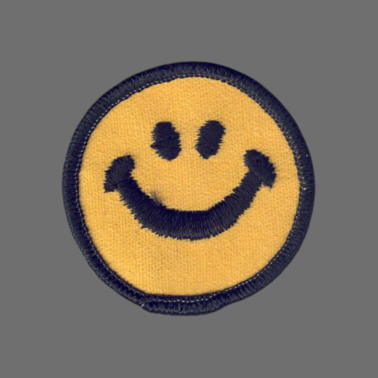 Vintage Smile Face Novelty Patch 2 Inch - 7429