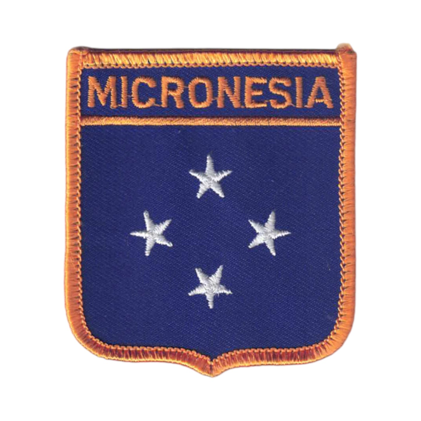 MICRONESIA Flag Shield Patch - 7499
