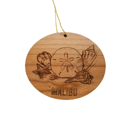 Wholesale Malibu California Ornament Handmade Wood Ornament Souvenir