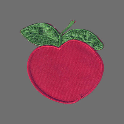 Apple Craft Patch 2.75 Inch - 8356