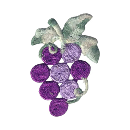 Grapes Bunch Embroidered Applique Patch - 8370