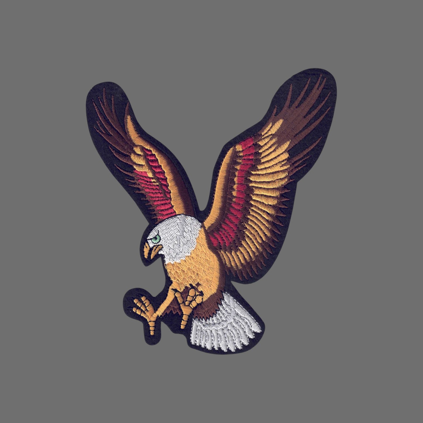 Eagle Left Side on Black 6.75 Inch - 8612-L