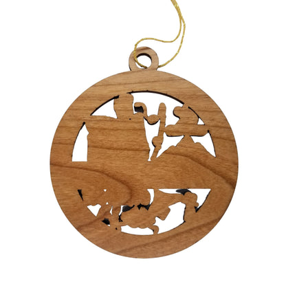 Wholesale Oregon Wood Ornament - OR Souvenir - Handmade In The USA