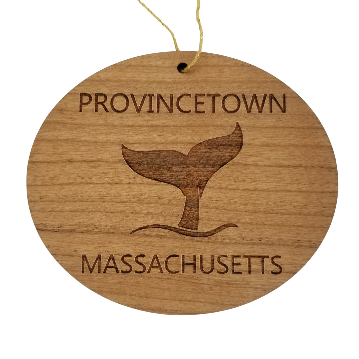 Wholesale Provincetown Ornament - Handmade Wood Souvenir