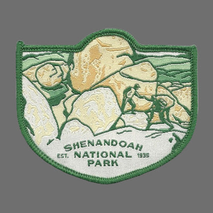 Virginia Patch – Shenandoah National Park - Travel Patch – Souvenir Patch 2.8" Iron On Sew On Embellishment Applique