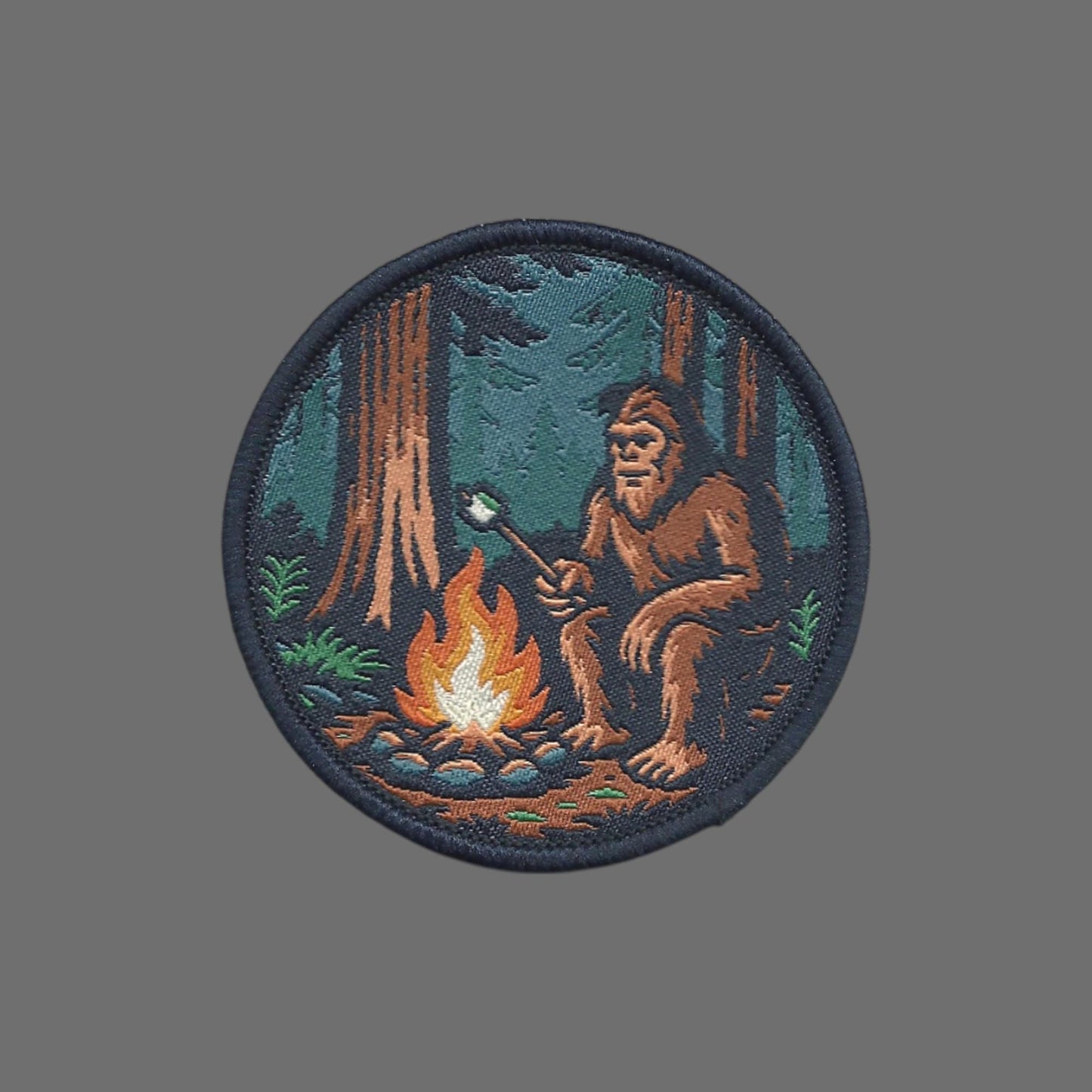 Bigfoot Campfire Patch Roasting Marshmallow  - 10613