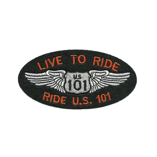 LIVE TO RIDE US 101 Black Orange 8102-32