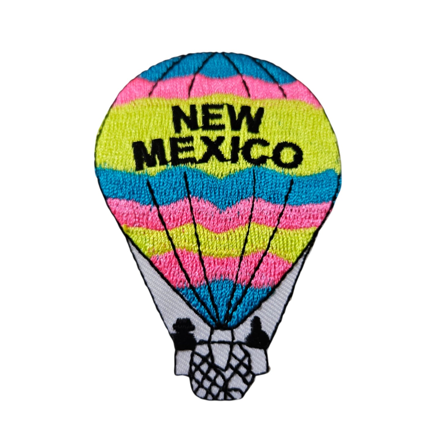 New Mexico Hot Air Balloon Souvenir Embroidered Iron On Patch - NM-15