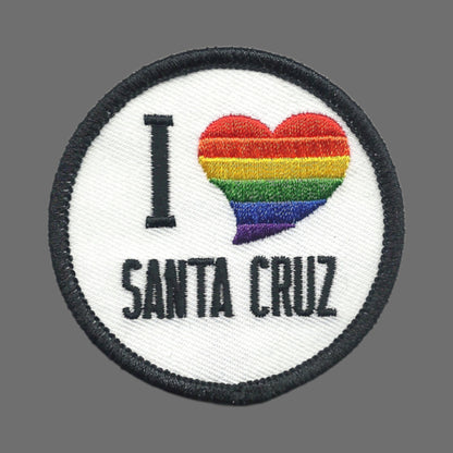 Santa Cruz Rainbow Patch - I Heart Santa Cruz - 10133