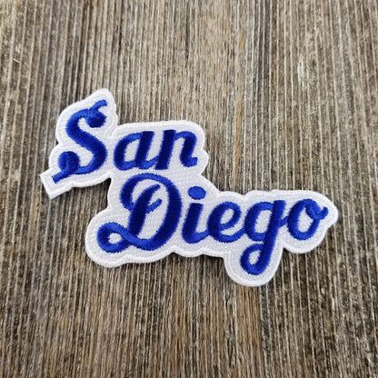 San Diego Script Patch Blue - 4702-11/39
