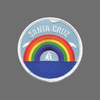 Santa Cruz Patch - Rainbow and Sailboat - 10129
