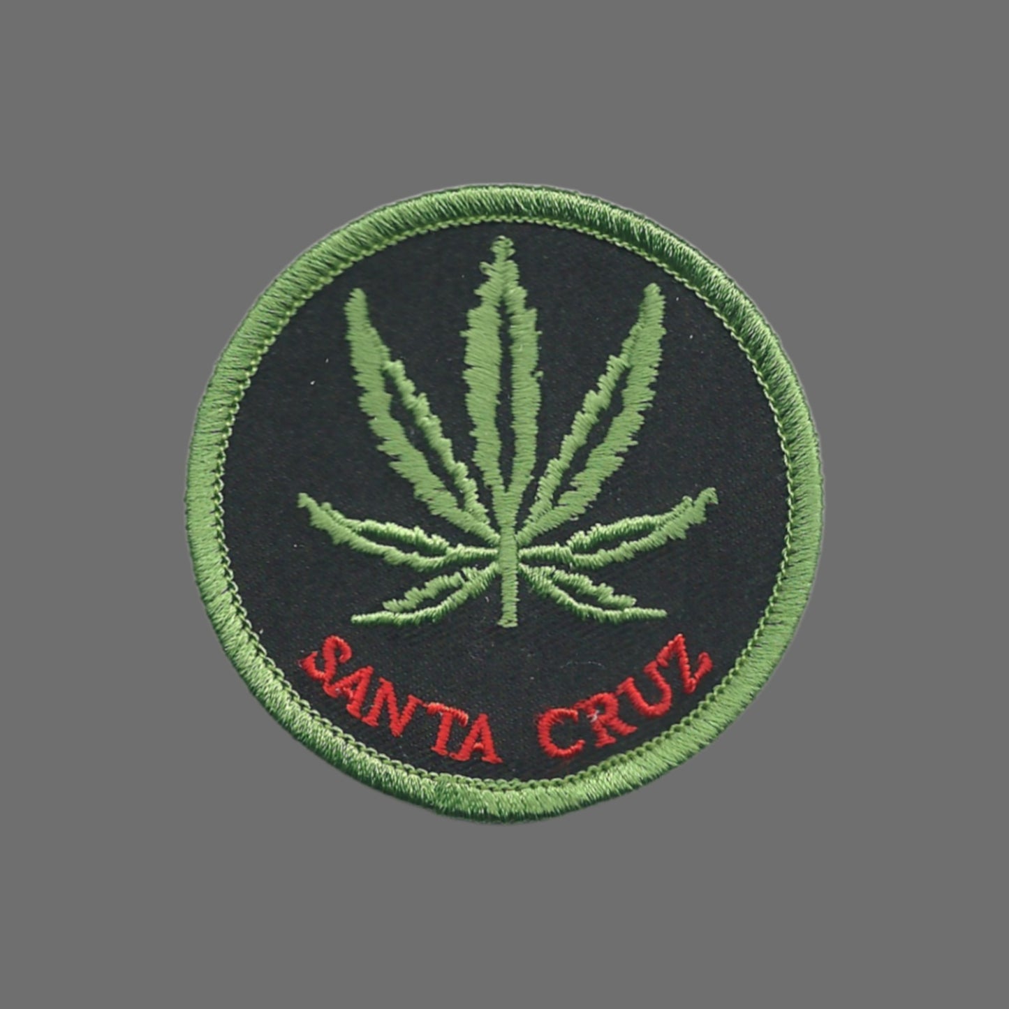 Santa Cruz Leaf Souvenir Patch - 10631