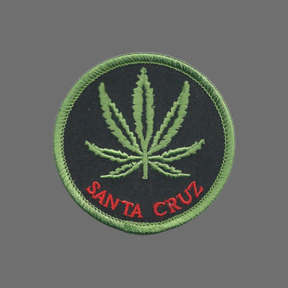 Santa Cruz Leaf Souvenir Patch - 10631