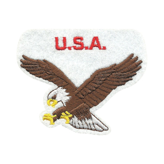 USA Eagle Souvenir Embroidered Patch Iron On - 10636