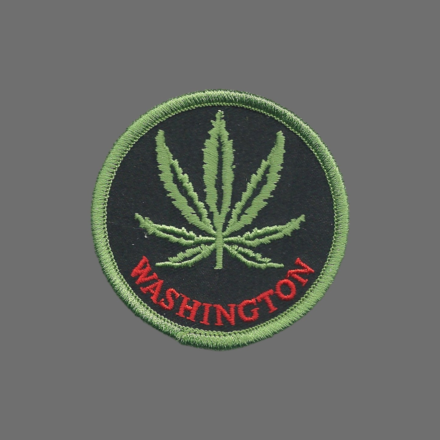 WASHINGTON Leaf Souvenir Patch  - 1163