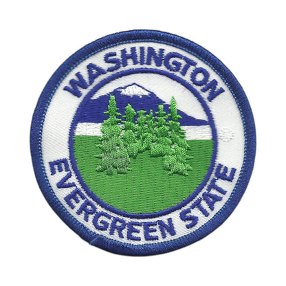 WASHINGTON Evergreen State Souvenir Patch - 10250