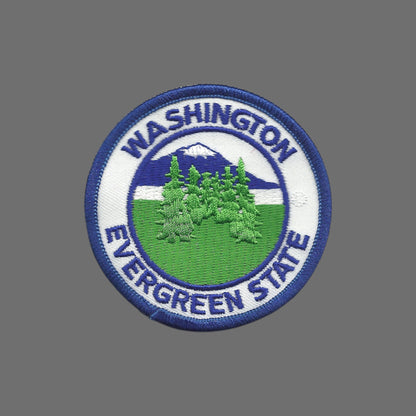 WASHINGTON Evergreen State Souvenir Patch - 10250
