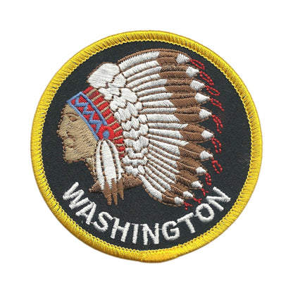 WASHINGTON Native American Indian Patch - 1162