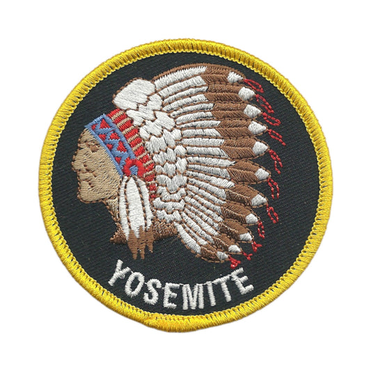 YOSEMITE Native American Indian Souvenir Patch - YOSEMITE-61