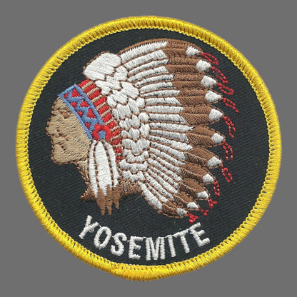 YOSEMITE Native American Indian Souvenir Patch - YOSEMITE-61