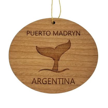 Wholesale Puerto Madryn Argentina Ornament - Handmade Wood Souvenir