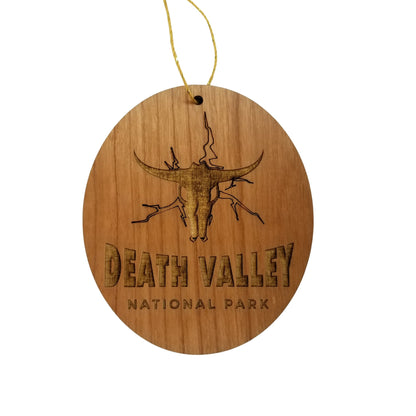 Wholesale Death Valley National Park Ornament - Animal Head Skeleton Handmade Wood Souvenir