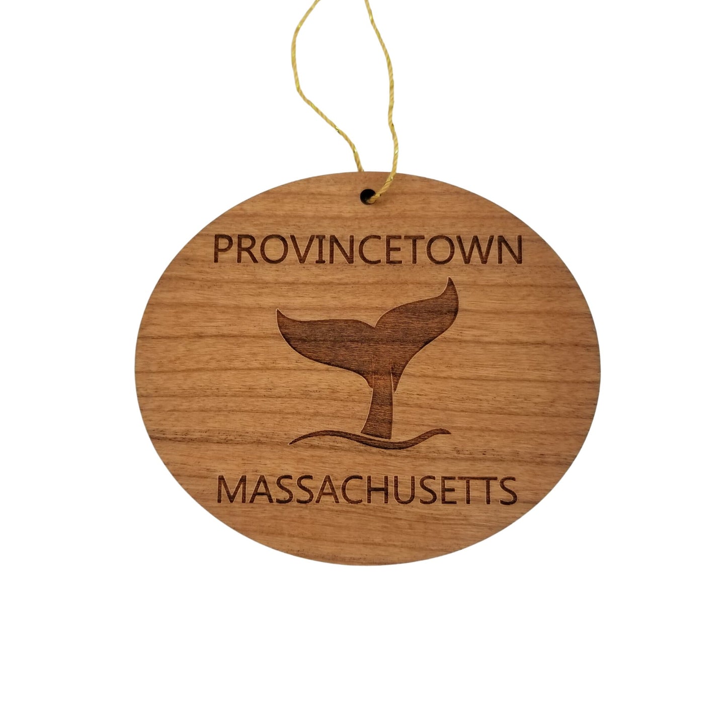 Wholesale Provincetown Ornament - Handmade Wood Souvenir