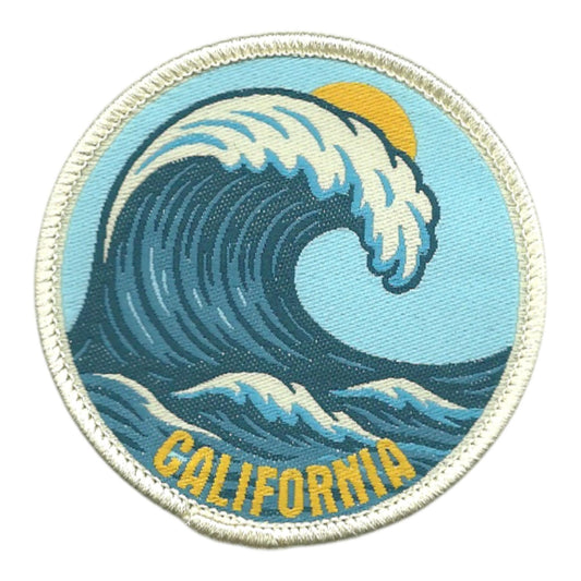 California Patch – CA Souvenir Big Wave Travel Souvenir  2.5" - 10625