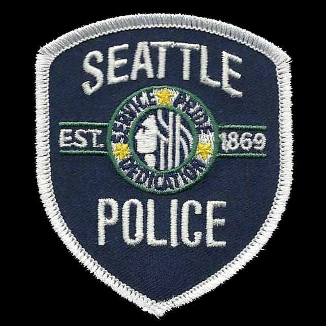 Seattle Patch – WA Souvenir – Police Department Washington Seattle WA Travel Patch – Uniform Badge