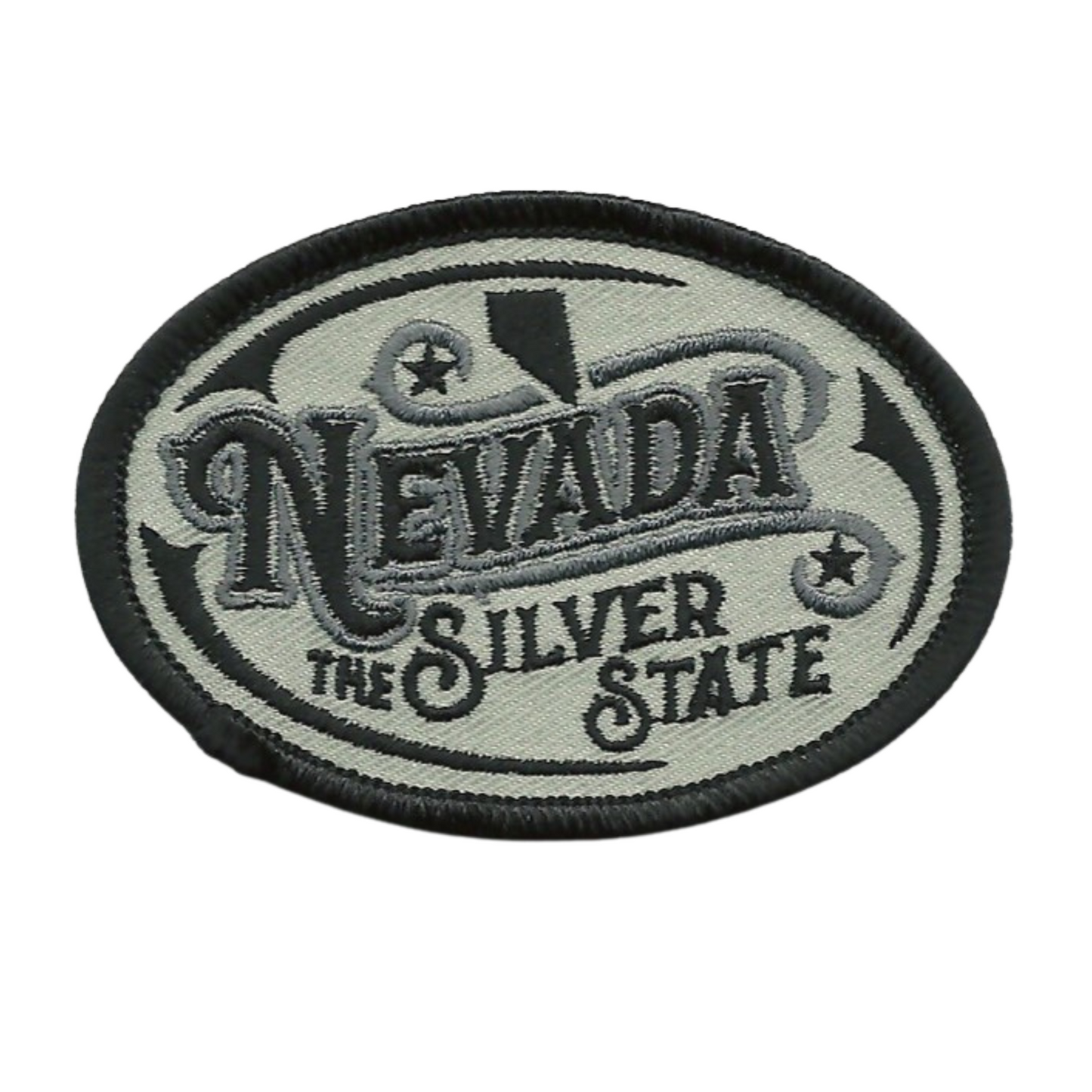 Nevada Patch – The Silver State – Travel Patch Iron On – NV Souvenir Patch – 3″