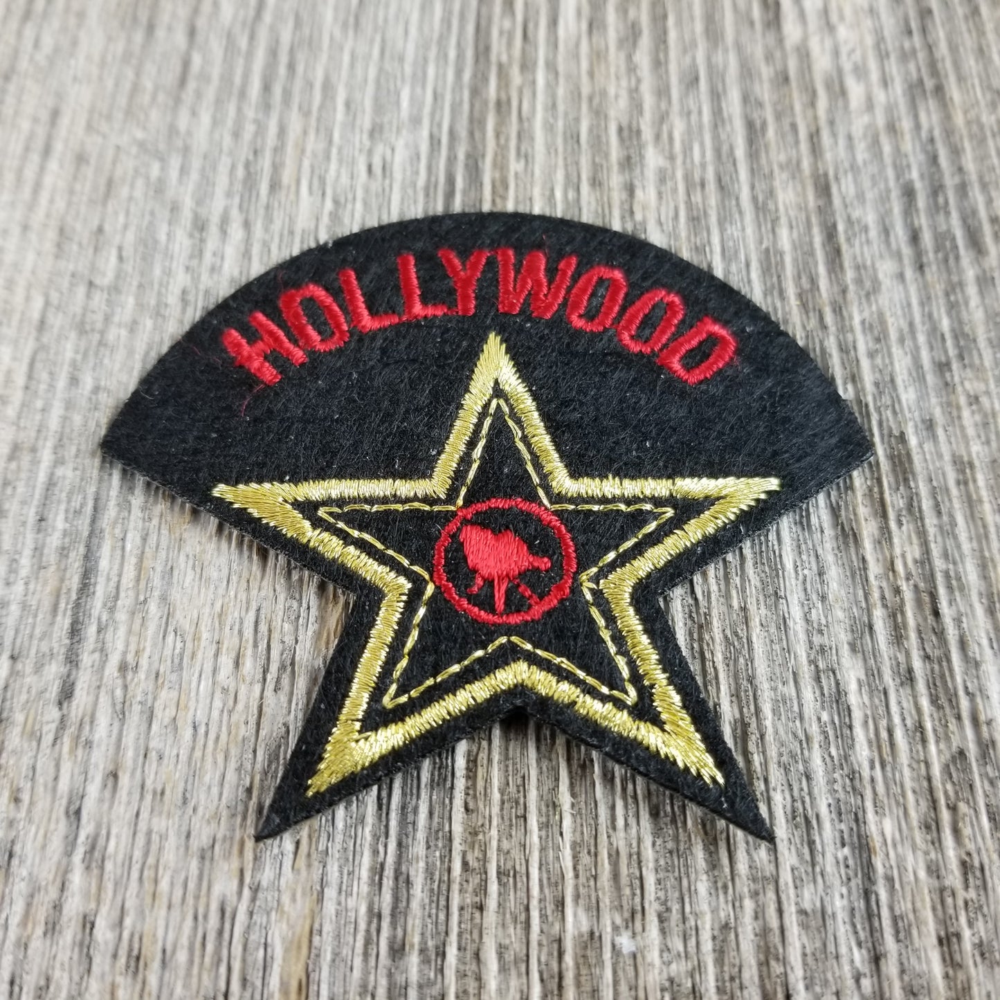 California Patch - Iron On Hollywood Stars - Movie Star Souvenir Badge Embelm