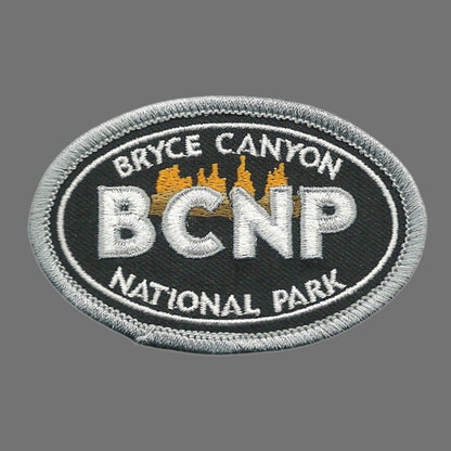 Bryce Canyon National Park – BCNP Utah Travel Patch Iron On – UT Souvenir Patch – Embellishment Applique – 3″ Badge Accessory