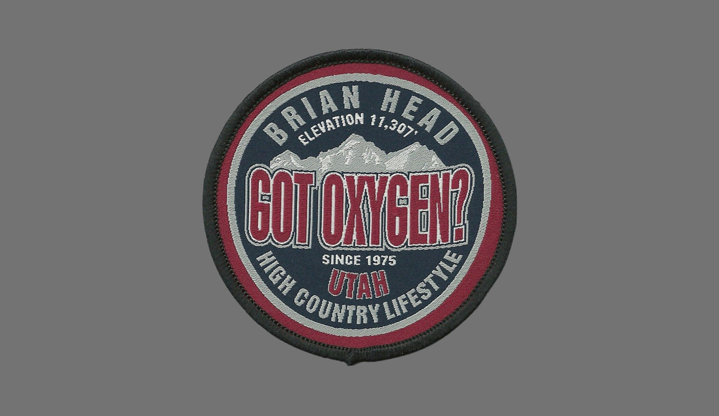 Brian Head Resort Utah Patch – Travel Patch Iron On – UT Souvenir Embellishment Applique – Travel Gift 3″ Ski Snowboard Biking