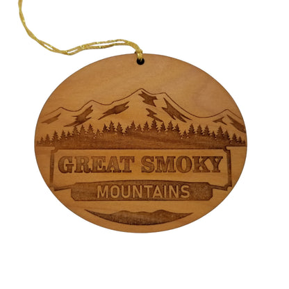 Wholesale Smoky Mountains Ornament Wood Souvenir Great Smoky Mountains National Park