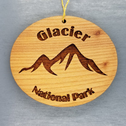 Wholesale Glacier National Park Ornament Wood Glacier MT Souvenir